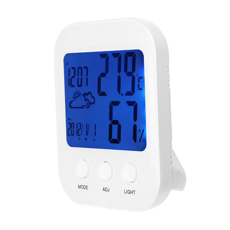Buy LCD Digital Big Screen Weather Station Humidity