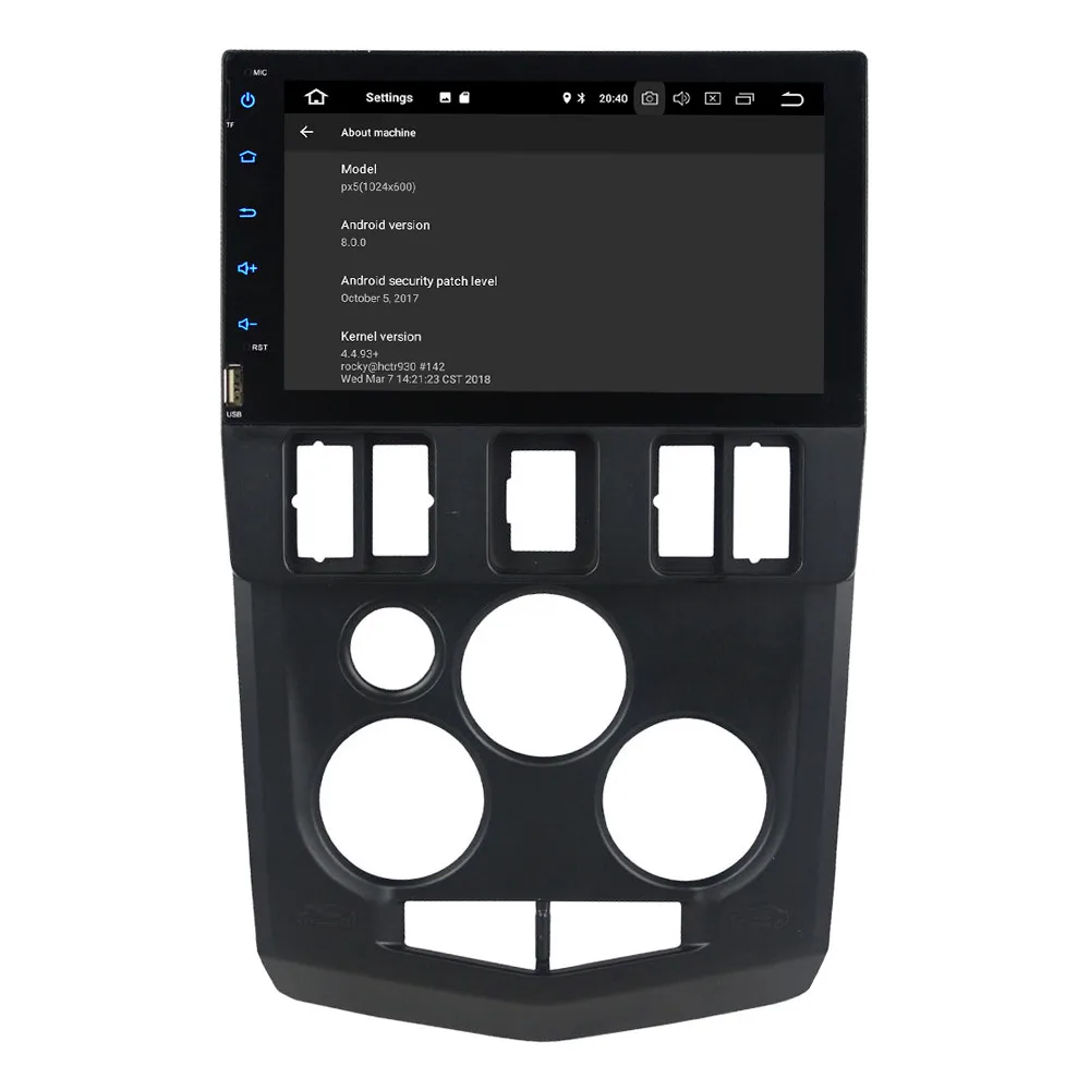 Cheap KLYDE 8" 4G WIFI Android 8.0 Octa Core 4GB RAM 32GB ROM RDS BT Car DVD Multimedia Player Stereo Radio For Renault Logan L90 2015 2