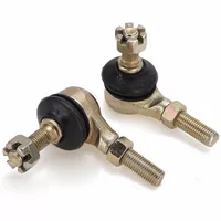 90 1Pair M10 Quad עניבה רוד בול משותף Pull רוד Knuckle כדור הראש 70 90 110 125 150 200 250cc טרקטורונים Quad 4-וילר (1)
