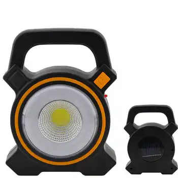

Solar Portable USB Rechargeable LED Flood Light Outdoor Garden Work Spot Lamp laser pointer powerful led flashlight #4S19