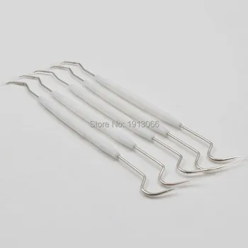 

10pcs Dental Lab Disposable Surgery Kit Mouth Mirror and Explorer Probe Basic Dental Instruments set
