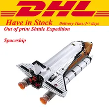 2017 neue LEPIN 16014 1230 Stücke Space Shuttle Expedition Modellbau Kits Minifigur Blöcke Bricks Kompatibel Kinder Spielzeug 10231