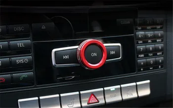 

1pc Interior Volume Switch Button Adjustment Control Cover Trim Ring For Mercedes-Benz GLA Class X156 GLA200 GLA250 2014 2015