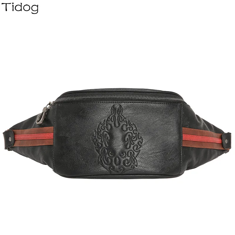 Сумка Tidog из кожи в Корейском стиле|Поясные сумки| |