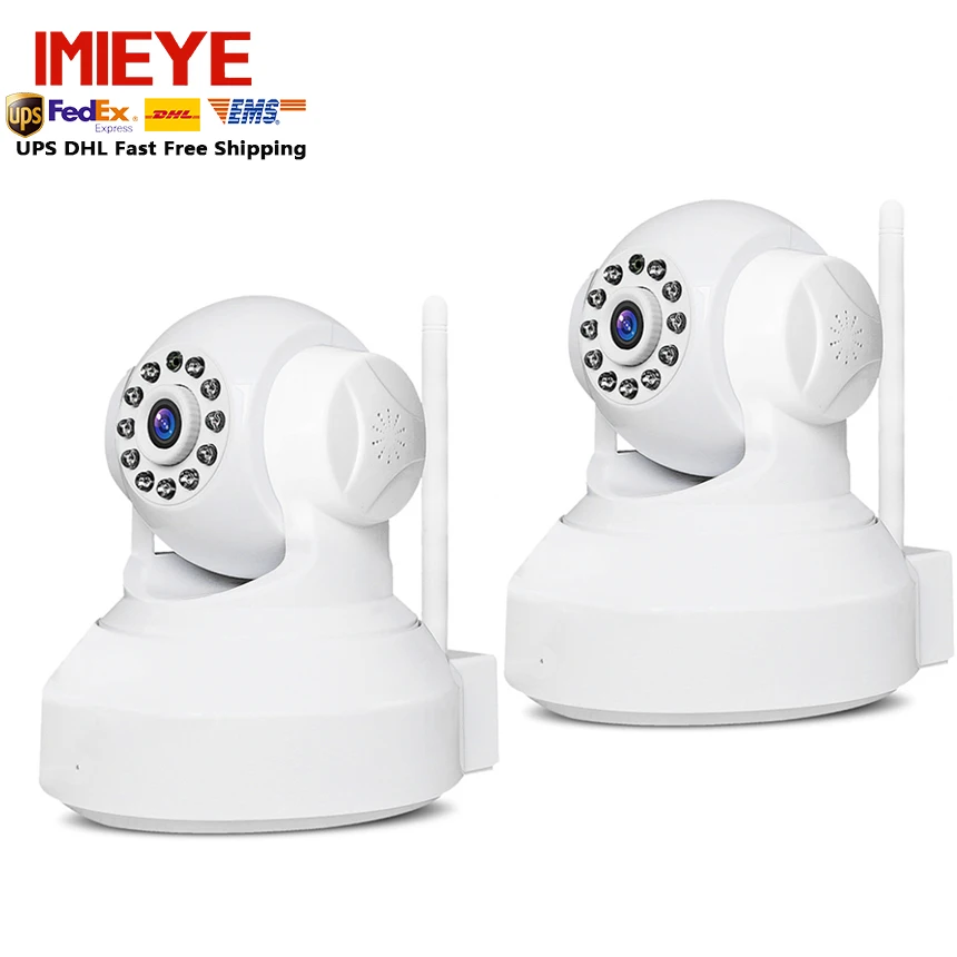 IMIEYE 2pcs/lot HD 720P Mini IP Camera Wifi Wireless Onvif