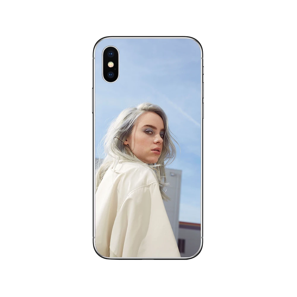 Чехол для телефона ciciber Billie Eilish s для iphone 11 Pro X XS MAX, чехол для iphone XR 7 8 6 6S Plus 5S SE, мягкий чехол из ТПУ - Цвет: Patterned 4