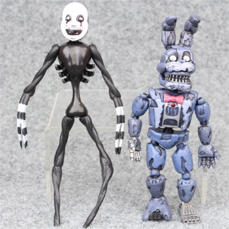 6 шт./компл. аниме Five Nights At Freddy's экшн фигурка игрушки подвижные суставы Foxy Freddy