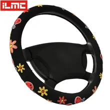 NETTE LENKRAD ABDECKUNGEN Beatles Blumen Fit Lenkung-Rad 14-15 “(37-38,5 CM) auto Zubehör Für Mädchen Weibliche Personalisierte