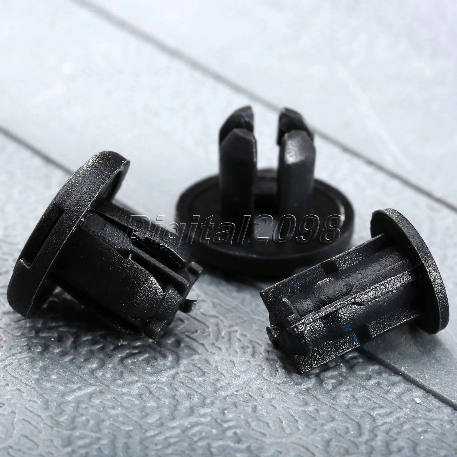 

50Pcs 11mm Auto Bumper Plastic Fastener Rivet Retainer for Toyota Push Engine Cover Fasteners Fender Car Door Trim Panel Clip