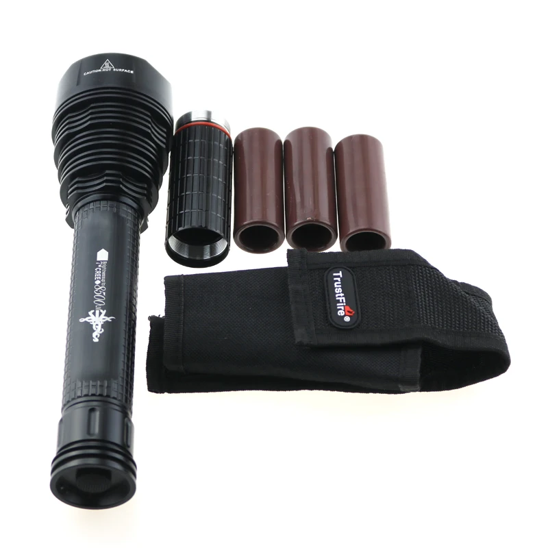 50000 Lumens 15x XM-L T6 LED Flashlight Torch 3x PCB 18650 Battery Charger 15T6