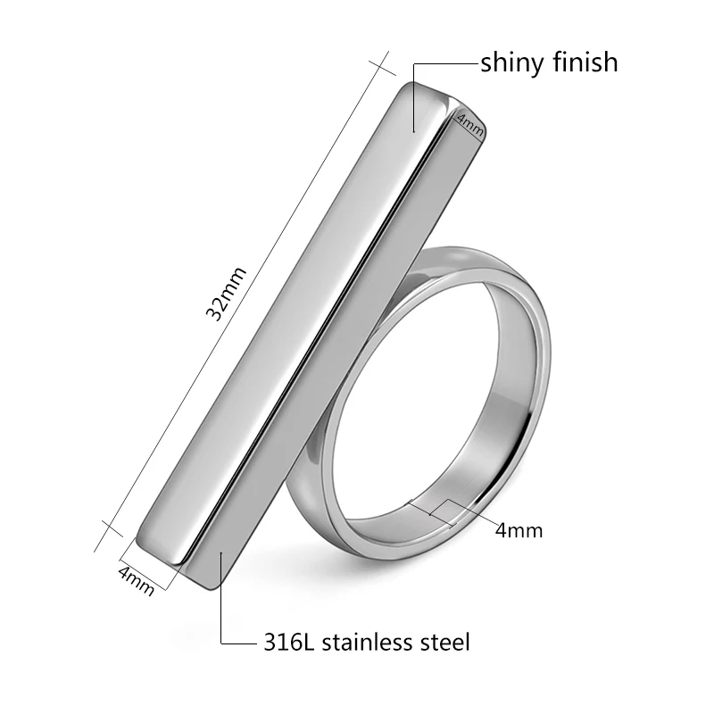 Ring Blanks For DIY Making Comfort Rings Stainless Steel Jewelry Trend New Holiday Present wedding rings signet ring round rings cross rings silver ring womens ring fidget rings couple rings cubic zircon ring turkish rings finger rings jewelry rings ring jewelry anime rings moissanite ring survival ring