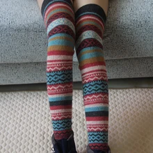 Вязаные вручную, шерстяные гетры черные манжеты серый манжеты лучше, чем обтягивают бедра, очень высокие сапоги манжеты тонкие леггинсы зимой Для женщин