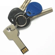 Металлическая флеш-накопитель Memoria USB 64 ГБ USB 2,0 флеш-накопитель 2 ТБ 32 флэш в виде ключа мини-usb карта памяти Флешка 128 ГБ 1 ТБ бизнес-подарок 16 Гб