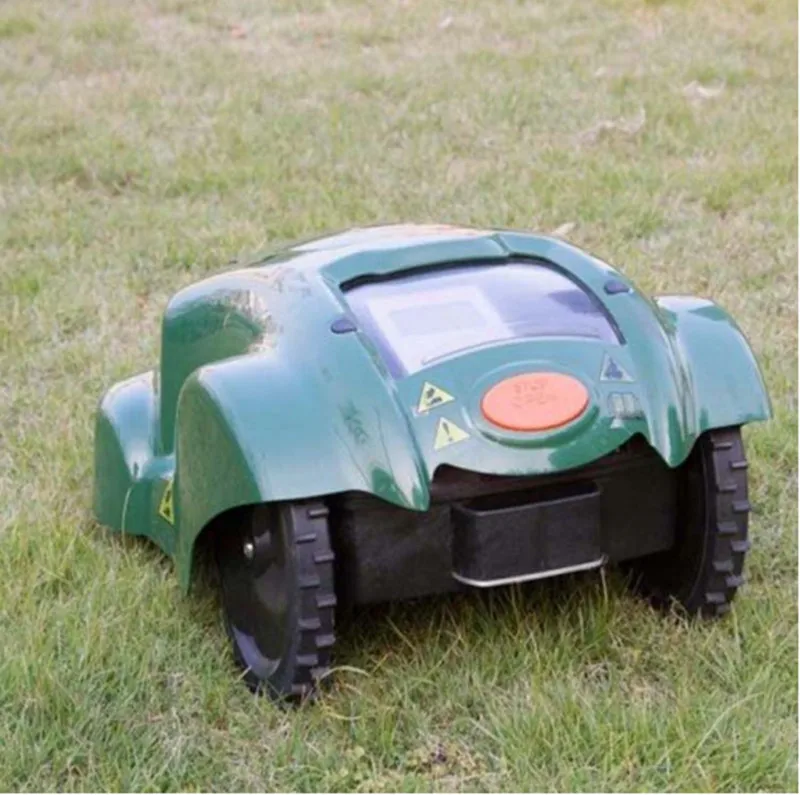 Садовый автоматический интеллектуальный робот газонокосилка - Цвет: green