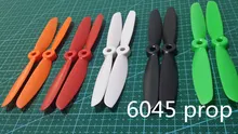 Wholesale 100 pairs 6045 ABS propellers 6*4.5 inch 2 blades(CW/CCW) for DIY mini race drones QAV250/ZMR250/250 pro quadcopter