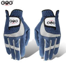 GOG перчатки для гольфа для мужчин и женщин дышащая мягкая ткань микрофибра спортивные перчатки Левая Правая рука синие мужские держать 1 шт. пара 2 3 4 5 r