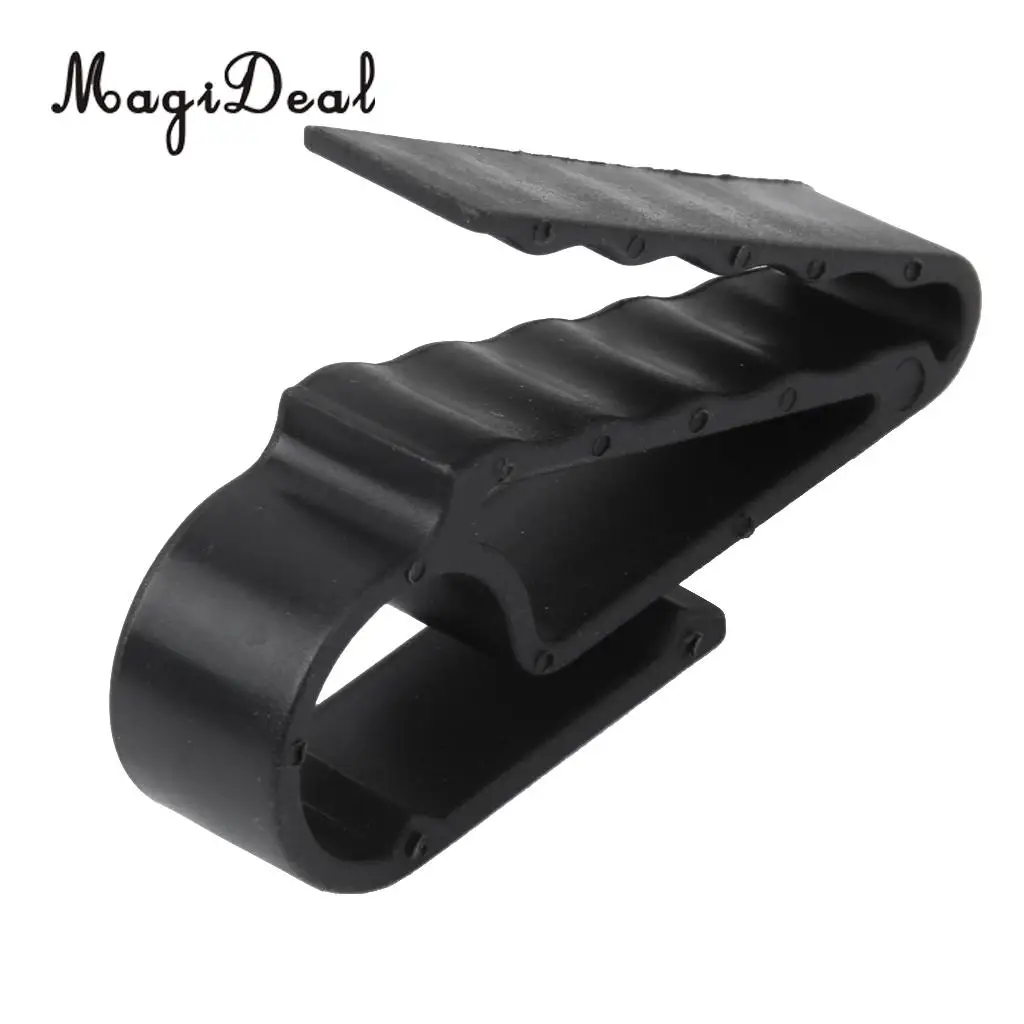 MagiDeal Hot Sale Golf Cart Boat Cigar Holder Minder Grip Clip Clamp Golf Accessory Golf Club Equipment Father's Day Gift Black