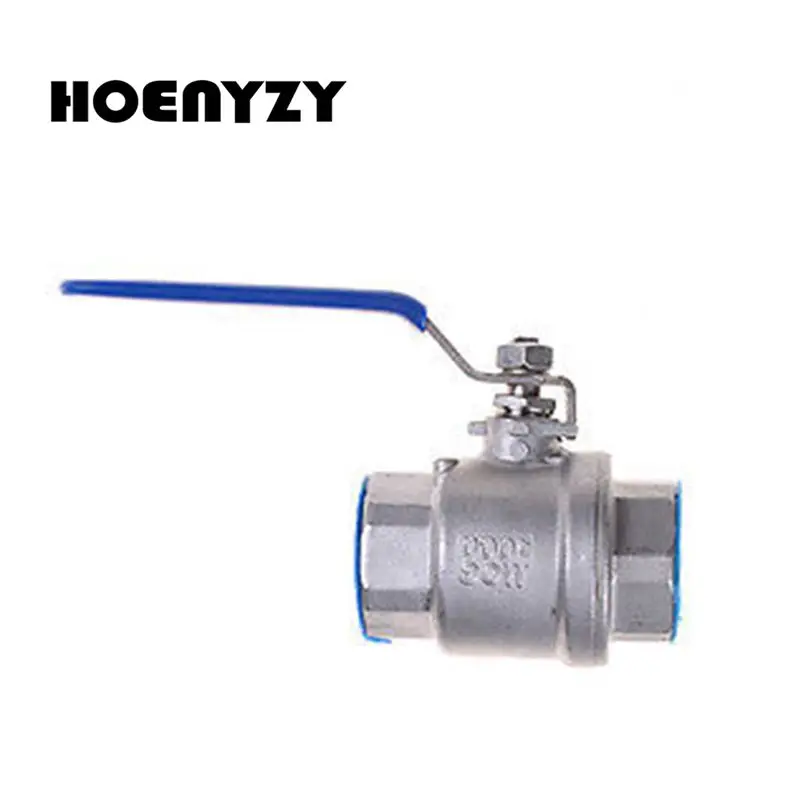 Z15W-16P DN50 2/"BSP Female Threaded Valve 201 Stainless Steel Ball Gate Valve 1