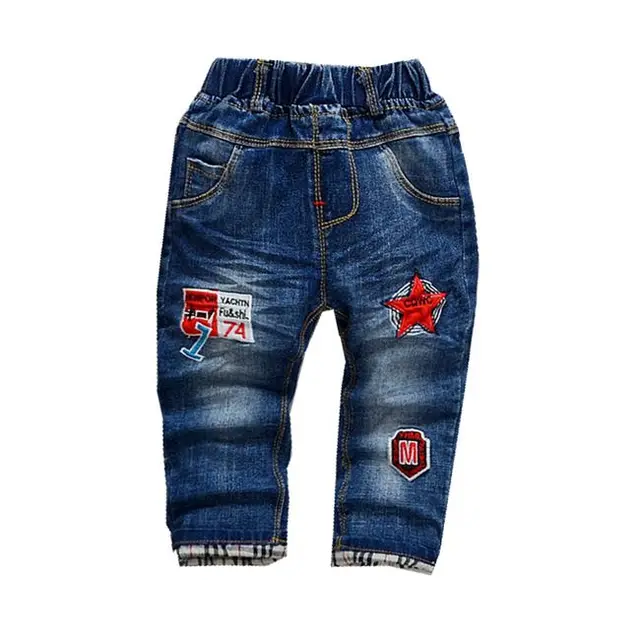 Baby Boys Jeans 2 6 Years Old Autumn Spring New Arrival Fashion
