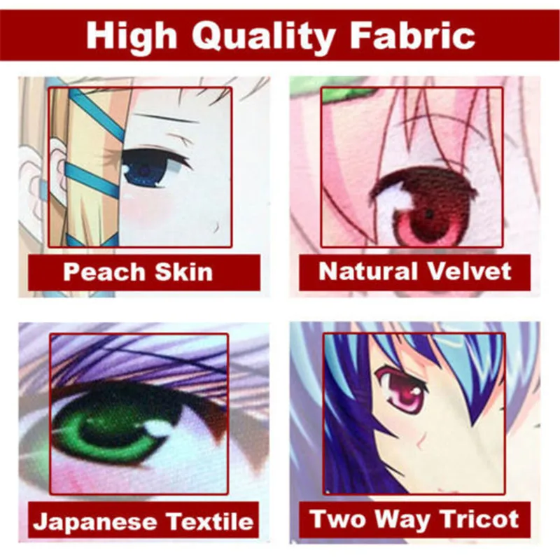 Наволочка для подушки в стиле японского аниме|body pillowcase|dakimakura zeroslaine troyard |