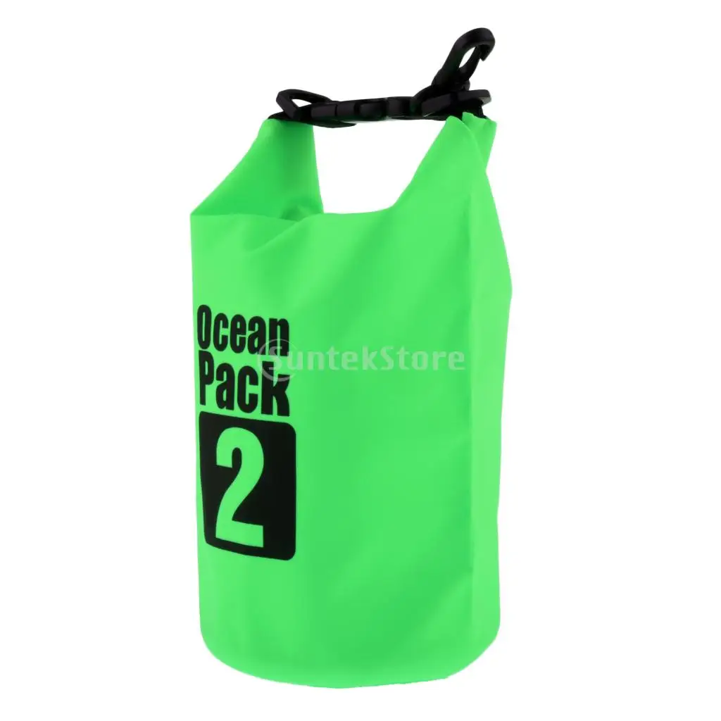 2L Ultralight Portable Waterproof Dry Bag Stuff Sack for Kayak/Boat/Canoeing/Fishing/Sailing/Camping/Hiking/Travel/Floating