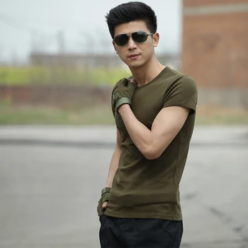 

Summer T-shirt Men Military Tactical Tee Shirt Black Army Combat Tees SWAT Tops Breathable Cotton T-shirt Fashion Brand Clothes