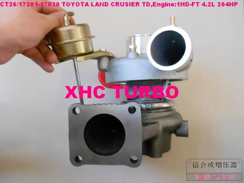 CT26 17201 17030 Turbo турбонагнетатель для тoyota Landcruiser с турбодизельным двигателем, 1HD 4.2L 204HP