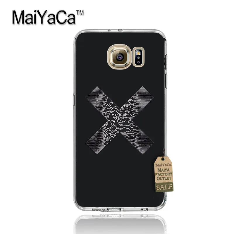 Чехол для телефона MaiYaCa с черно белыми линиями joy division unknown pleasures Samsung S3S4S5S6 S6edge S6plus S7