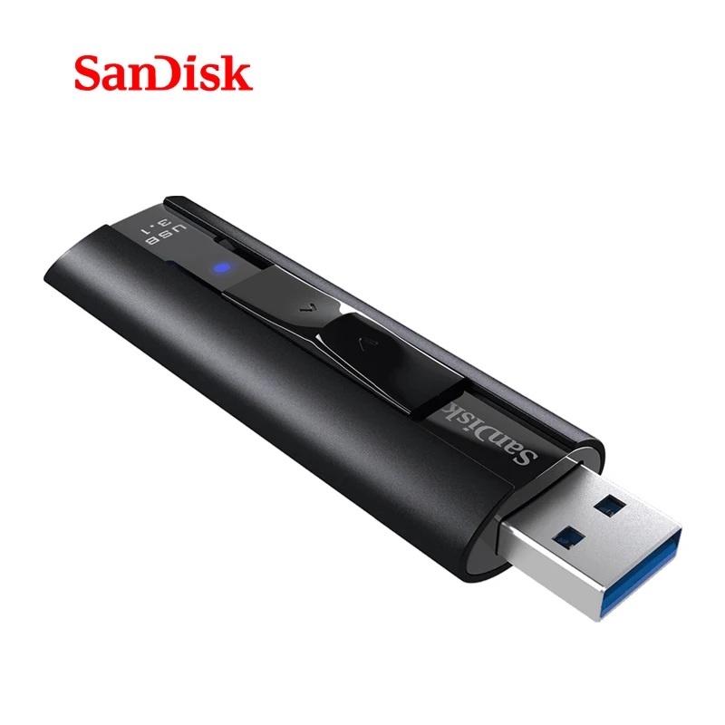 US $45.40 NEW SanDisk Extreme Ultra Speed USB 31 Solid State Flash Drive 128gb 256gb USB30 Pendrive Metal Memory Stick Encryption U Disk