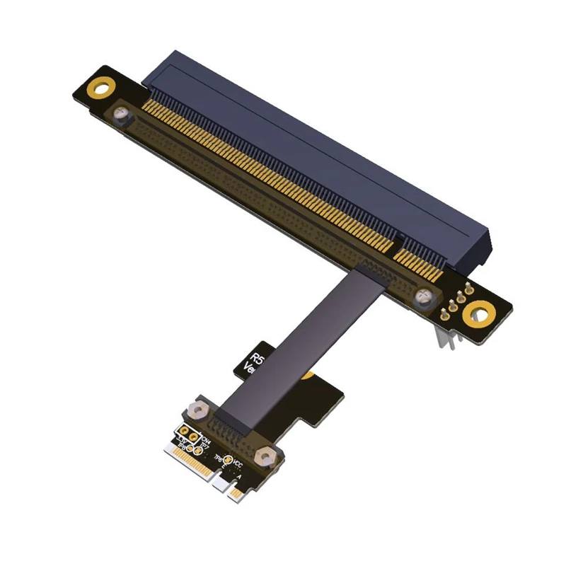 Плата расширения M.2 WiFi A.E Key A + E к PCI e 16x x16 Райзер адаптер ленточный кабель Gen3.0 AE для