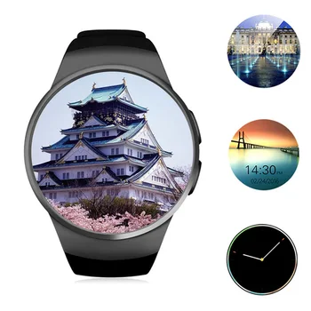 

KW18 Bluetooth Smart Watch Men Full Round Screen Support SIM TF Card Smartwatch Heart Rate Tracker Passometer for iPhone XS 10