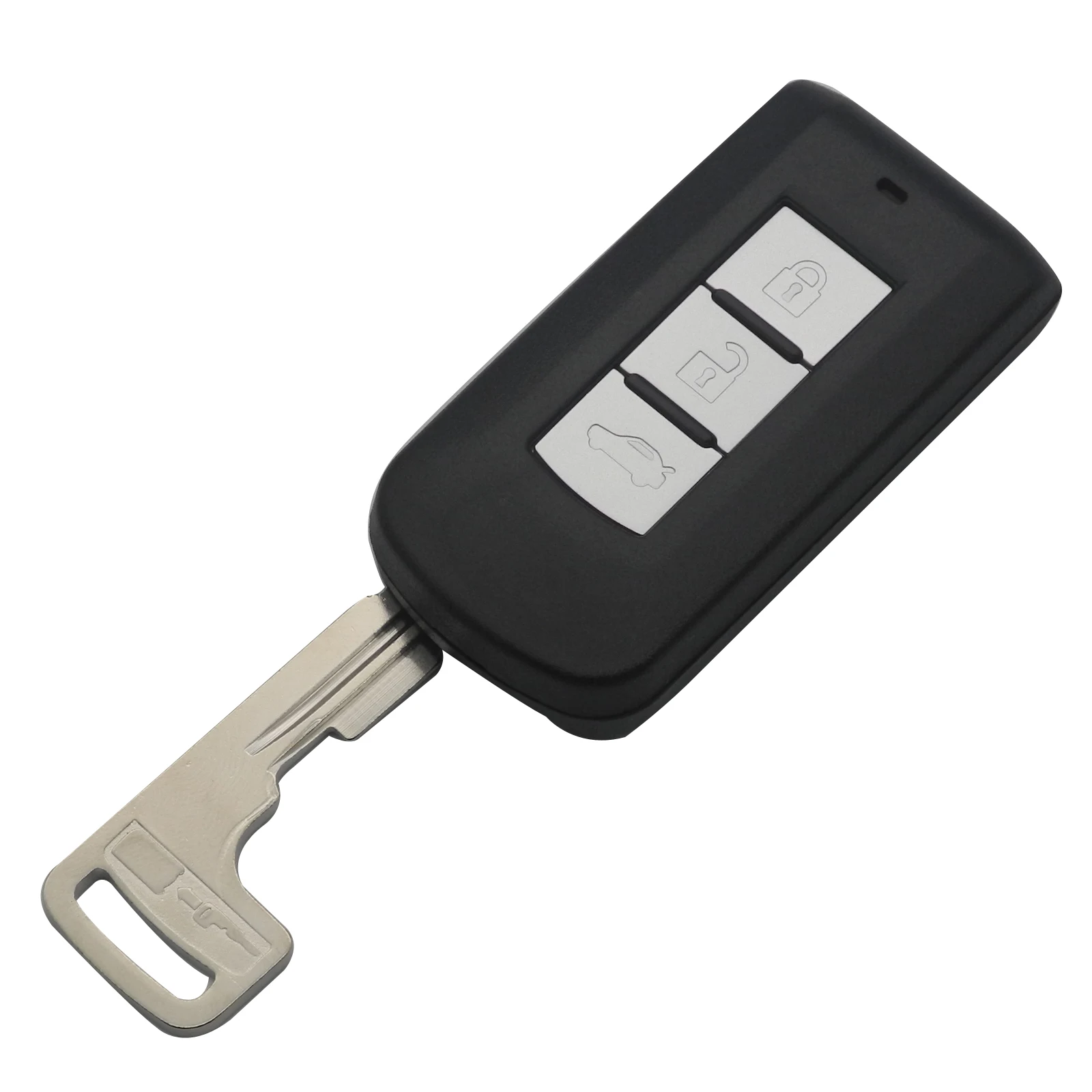 

Keyecu New Remote Key Shell Case Fob 3 Button for Mitsubishi Lancer Outlander 2008 2009 2010 2011 2012 2013 2014 2015 2016
