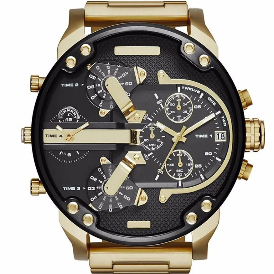 Large Dial Casual Quartz Watch - Image 1