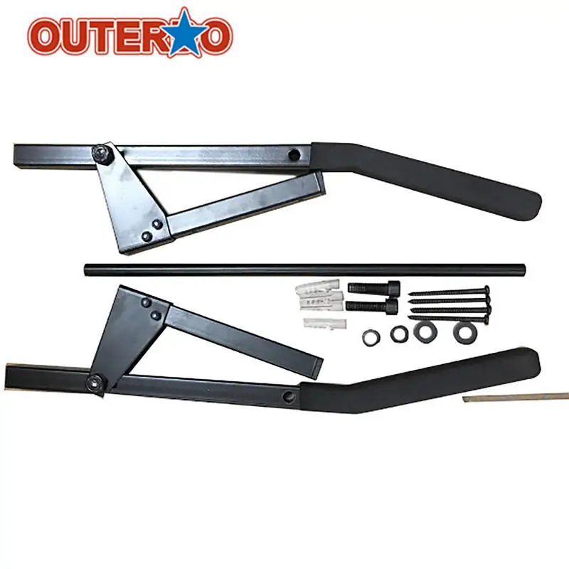 

Outerdo New Arrival Foldable Cycling Wall Mount Bicycle Storage Hanger Stand Bike Parking Racks Holder Accessory