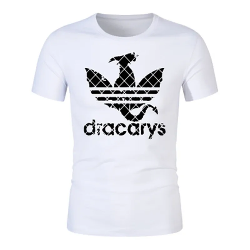 

2019 New Dracarys Tshirts Hot Game Of Thrones T-Shirt Harajuku Vintage Style Funny Tee shirts Homme T-shirt Men Quick dry Tops