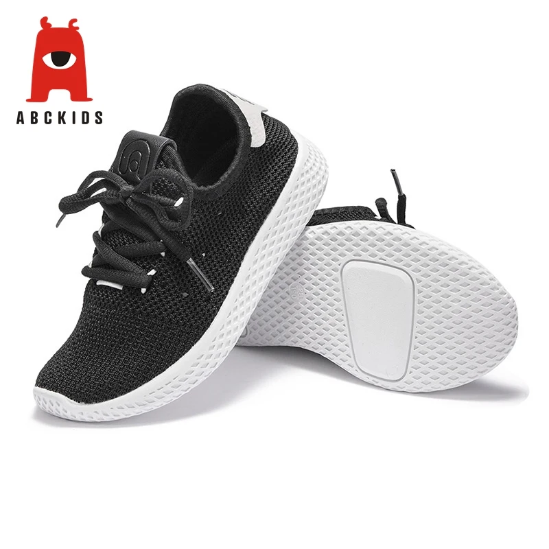

ABC KIDS Boys Girls Breathable Solid Color Anti-Slip Shoes Sneakers Toddler Soft Soled