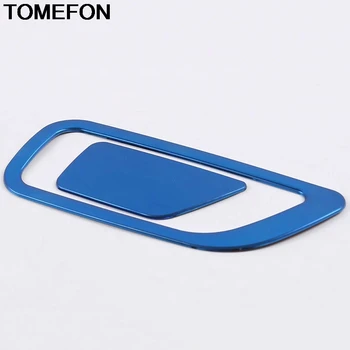 

TOMEFON For Ford Focus 2019 2020 Dashboard Pessager Tool Glove Storage Box Handle Cover Trim Interior Accessories StainlessSteel