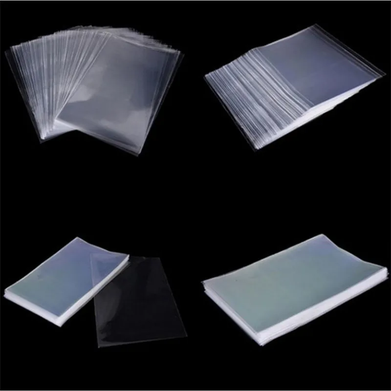 Flat Transparent Gift Bags Lollipop Sweets Wraps Candy Packaging Pouch Food Organizer Small Plastic Bag | Дом и сад