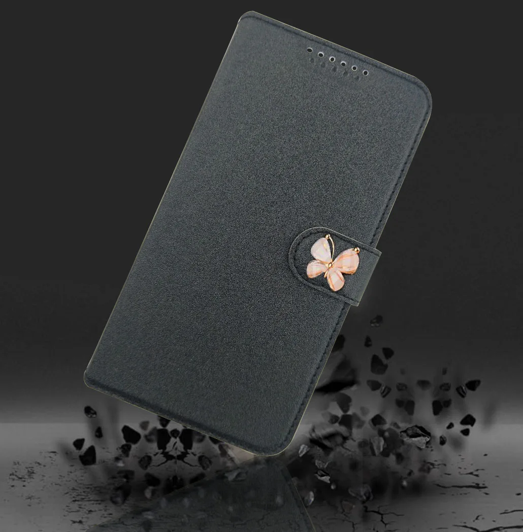black with Butterfly Горячая распродажа! Чехол для телефона наивысшего качества с откидной крышкой из искусственной кожи с окошком для Blackview MAX 1 A30 A20/PRO S6 S8 A10 - Цвет: black with Butterfly