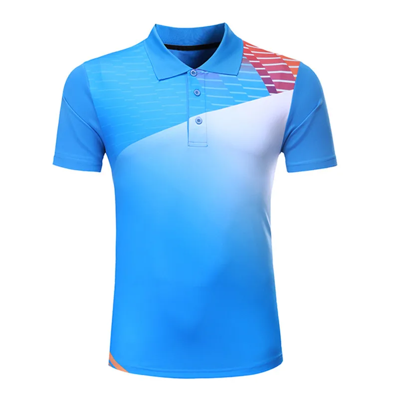 Быстросохнущая короткая футболка для бега Мужская рубашка для настольного тенниса баскетбольный спортзал футболка Бадминтон Футбол Спортивная одежда принт XL