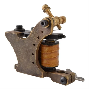 

Tattoo Gun Machine For Liner Shader 8 Wraps Coils lron Handmade Tattoo Machine Liner Shader Rotary Tattoo Machine