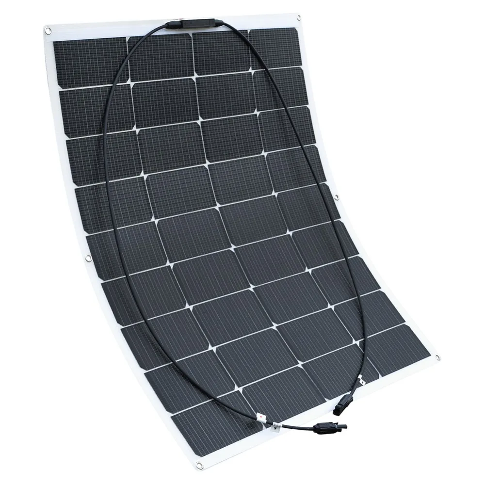 Xinpuguang 90W 18V солнечная панель монокристаллическая легкая 12V s для RV/лодки/других вне