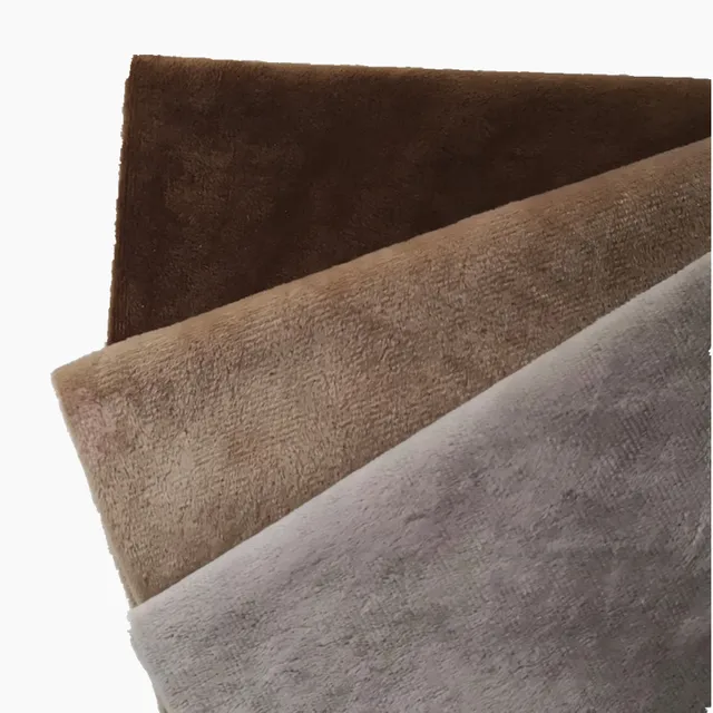 Multi-Colors 1mm Soft Minky Fleece Fabric Polyester Fleece Brushed Fabrics for Patchwork  Sew Doll Stuffed Toys Cloth 50x50cm 3