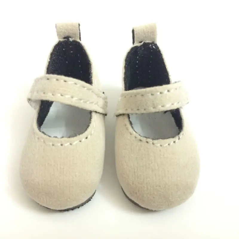 

4.6CM BJD Doll Shoes Causal Sneakers Shoes Accessories for Dolls,Cloth Material Mini Toy Boots 1/6 Scale Accessories 12 Pair/Lot