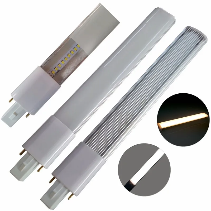 

Smuxi G23 LED Light Bulb 4W 6W 8W SMD2835 Ultra-thin 2 Pin Base Energy Saving LED Lamp Tube Decor Lighting AC85-265V