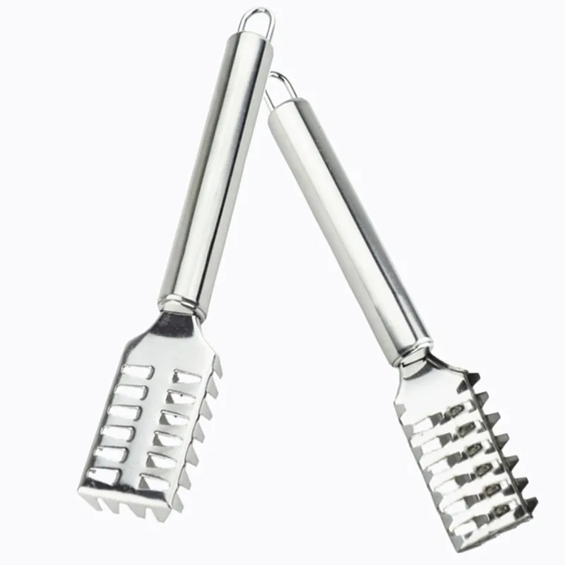 1PCS Stainless Steel Fish Scraper Knife Fish Skin Scaler Brush Cleaner Peeler Cooking Tools 1PCS Stainless Steel Fish Scraper Knife Fish Skin Scaler Brush Cleaner Peeler Cooking Tools
