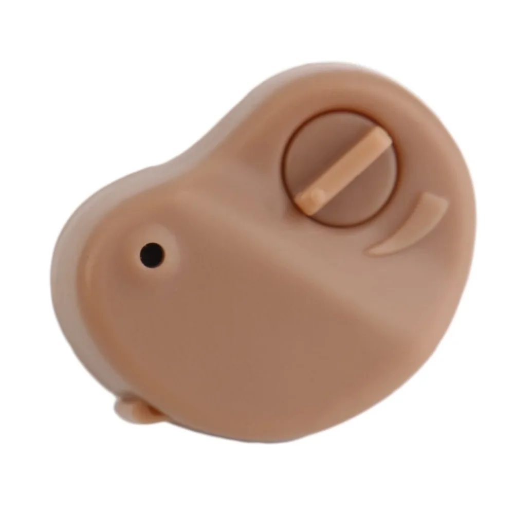 Слуховой аппарат портативный маленький мини персональный усилитель звука в ухо тон громкости Регулируемый слуховой аппарат Уход Прямая поставка