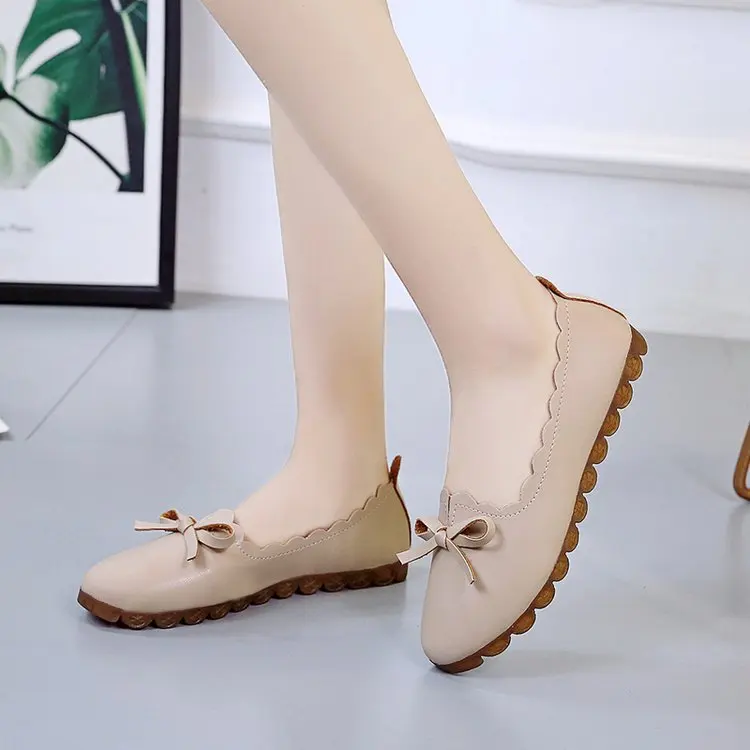 Brand Ksyoocur New Ladies Flat Shoes Casual Women Shoes Comfortable Round Toe Flat Shoes Spring/summer Women Shoes X04