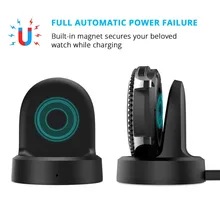 5 в USB беспроводное зарядное устройство Колыбель Док-станция для samsung gear S2 S3 Frontier SM-R760/Frontier SM-R765/классический SM-R770 Смарт-часы зарядное устройство