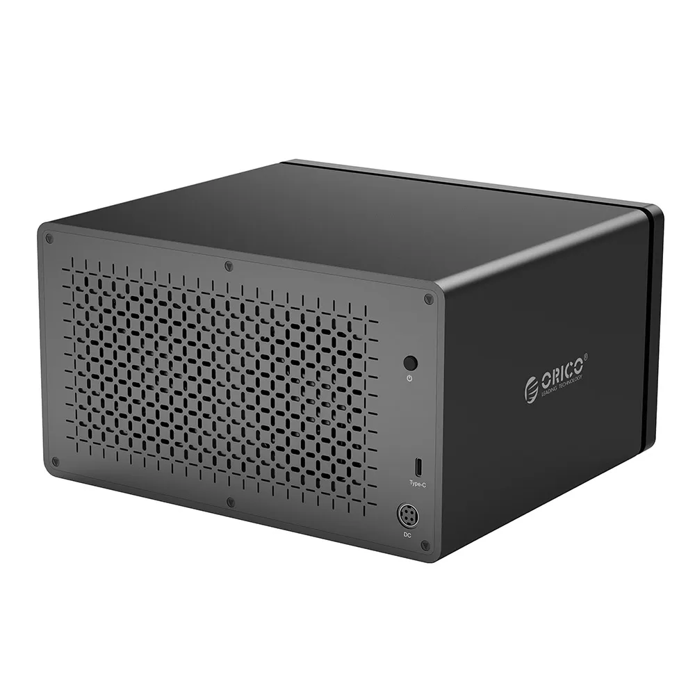 ORICO NS800C3 8 Bay type-C жесткий диск Док-станция Поддержка 80 ТБ хранение USB3.1 5 Гбит/с UASP с адаптером 12 В инструмент HDD корпус